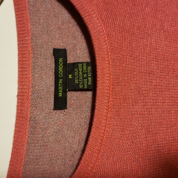 Mint Martin Gordon M Silk Cashmere Sweater - Picture 2 of 6